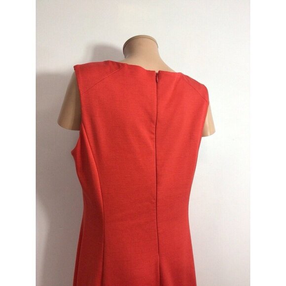Connected Apparel Red Dress Womens 16 - Picture 4 of 9